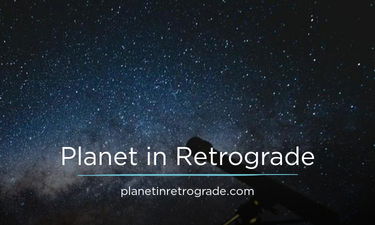 PlanetinRetrograde.com - Creative brandable domain for sale